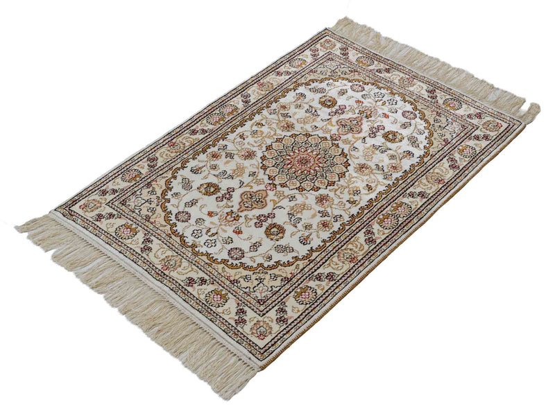 Seda chinesa Tapete 93x63cm - Tapete Oriental
