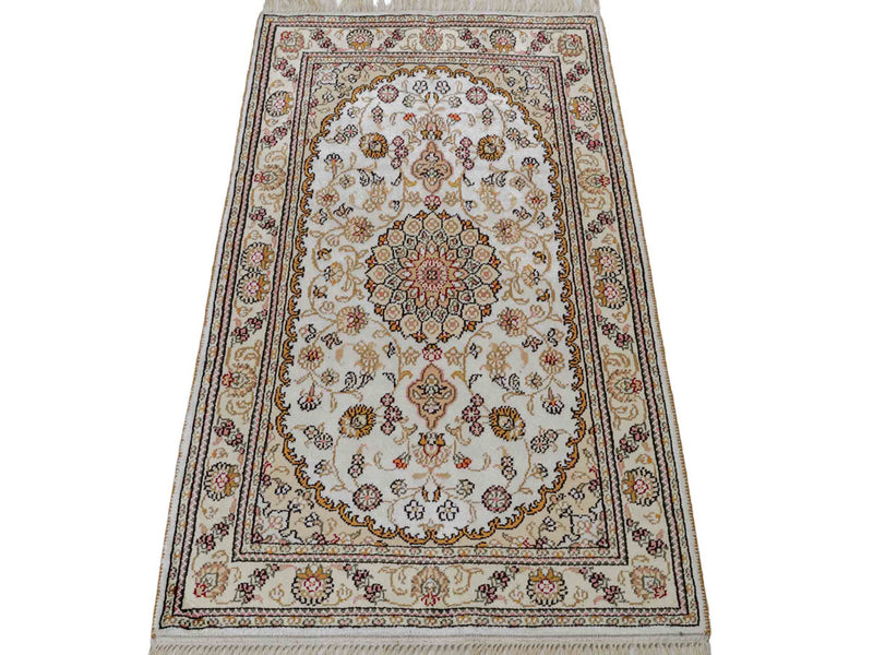 Seda chinesa Tapete 93x63cm - Tapete Oriental