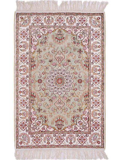 Seda chinesa Tapete 63x92cm - Tapete Oriental