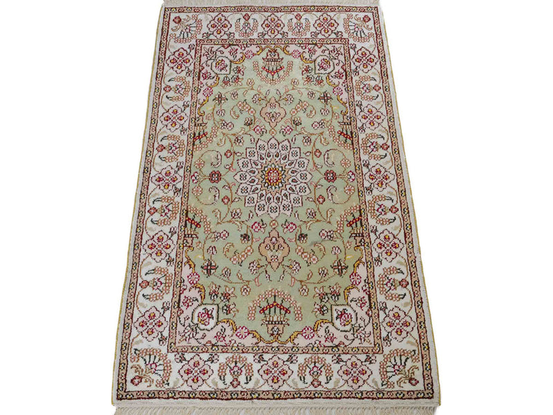 Seda chinesa Tapete 92x63cm - Tapete Oriental