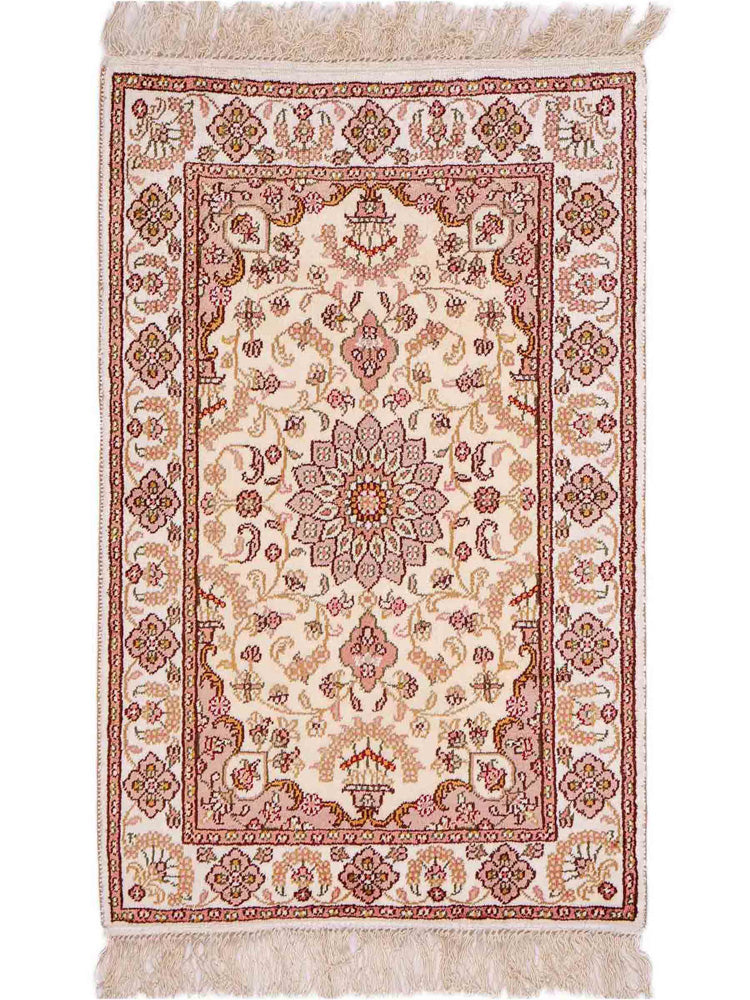 Seda chinesa Tapete 88x59cm - Tapete Oriental