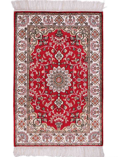 Seda chinesa Tapete 62x91cm - Tapete Oriental