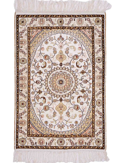 Seda chinesa Tapete 61x89cm - Tapete Oriental