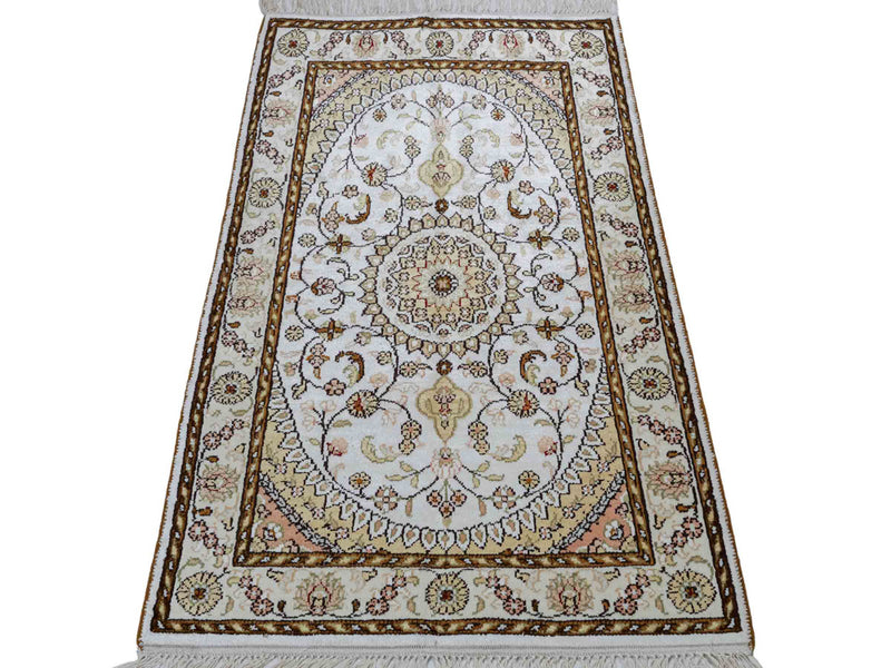 Seda chinesa Tapete 89x61cm - Tapete Oriental