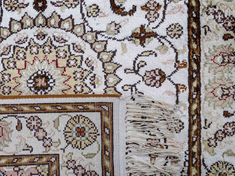 Seda chinesa Tapete 89x61cm - Tapete Oriental