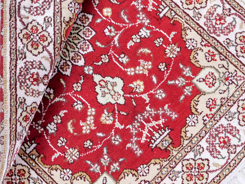 Seda chinesa Tapete 61x89cm - Tapete Oriental