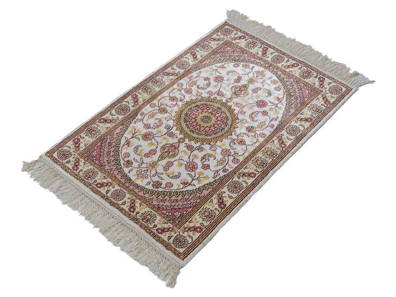 Seda chinesa Tapete 90x59cm - Tapete Oriental
