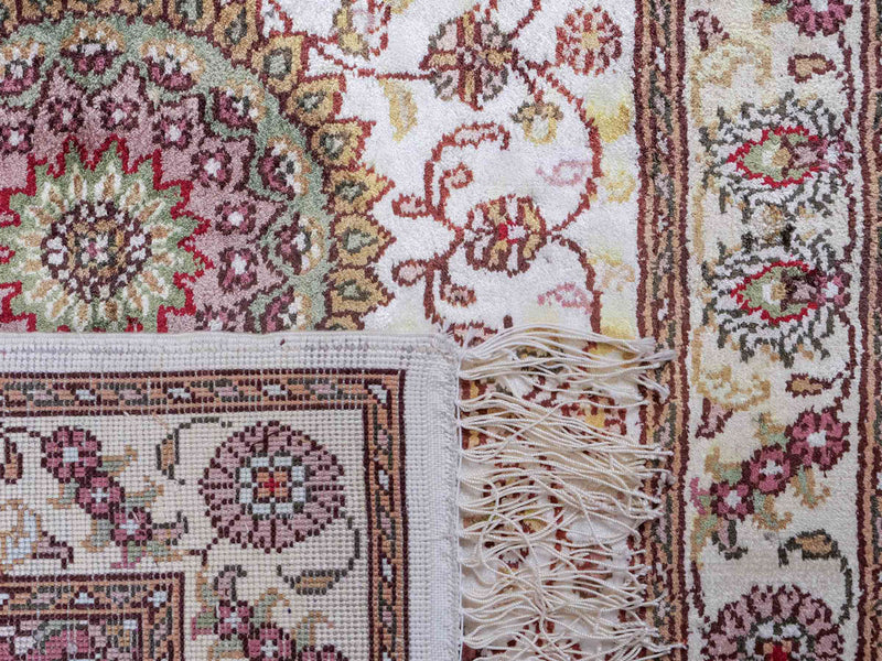 Seda chinesa Tapete 90x59cm - Tapete Oriental
