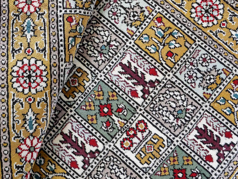 Seda chinesa Tapete 63x92cm - Tapete Oriental