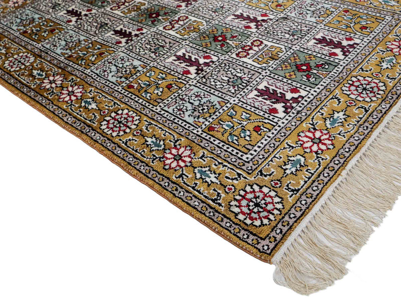 Seda chinesa Tapete 63x92cm - Tapete Oriental