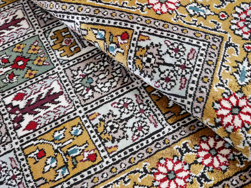 Seda chinesa Tapete 63x92cm - Tapete Oriental