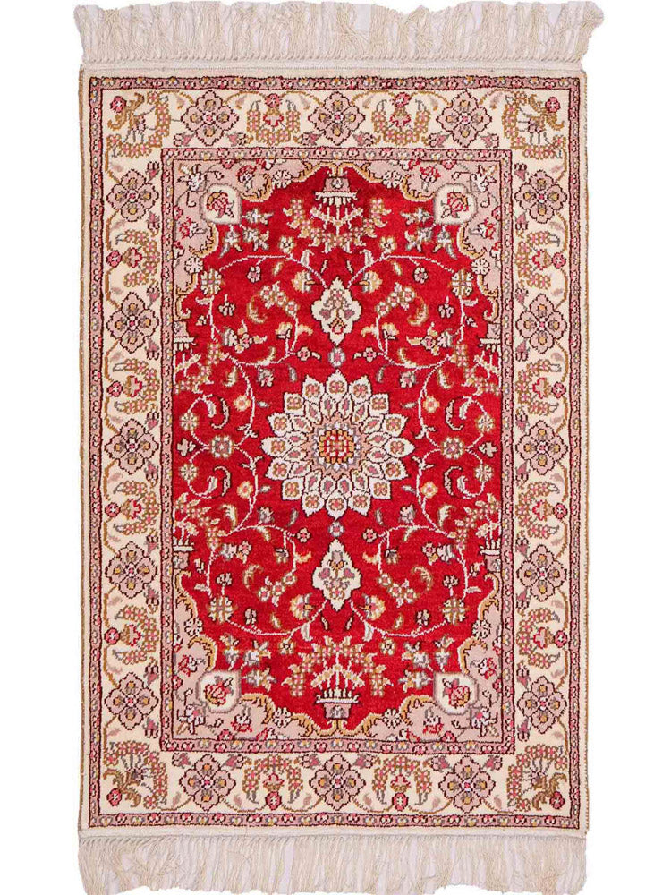 Seda chinesa Tapete 91x60cm - Tapete Oriental