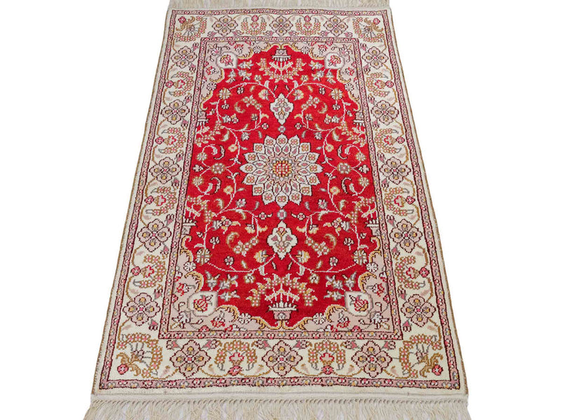 Seda chinesa Tapete 91x60cm - Tapete Oriental
