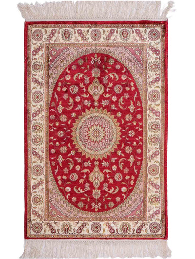 Seda chinesa Tapete 59x90cm - Tapete Oriental
