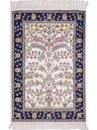 Seda chinesa Tapete 90x62cm - Tapete Oriental – product image