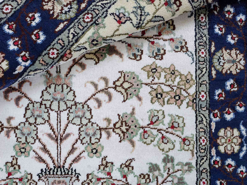 Seda chinesa Tapete 90x62cm - Tapete Oriental