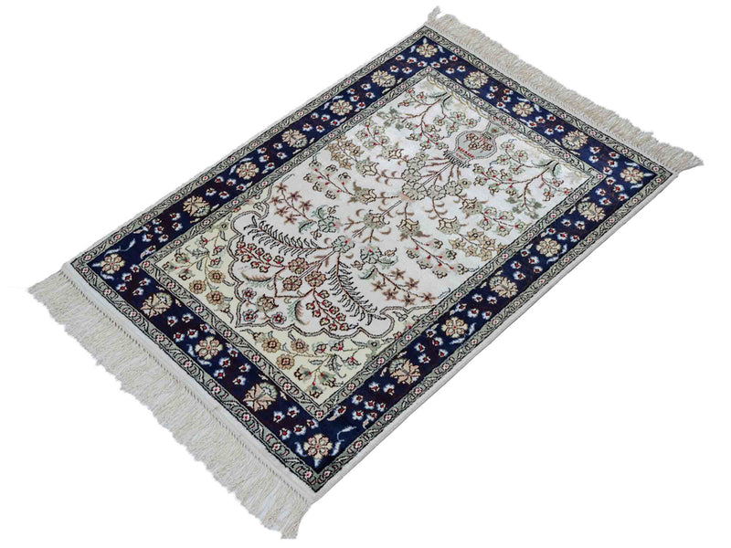 Seda chinesa Tapete 90x62cm - Tapete Oriental