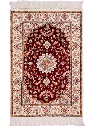 Seda chinesa Tapete 63x90cm - Tapete Oriental