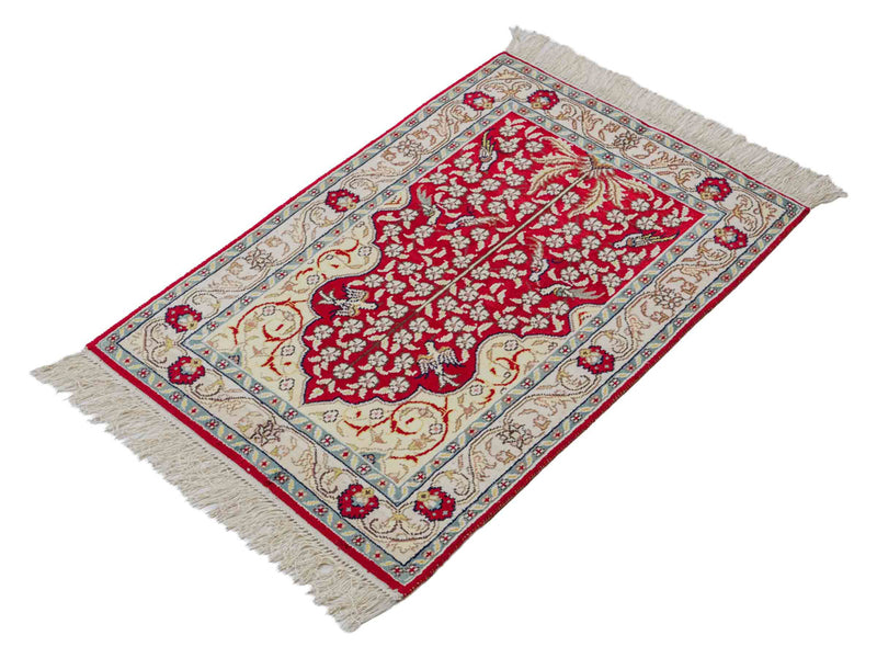 China Seide Teppich 86x58cm - Orientteppich