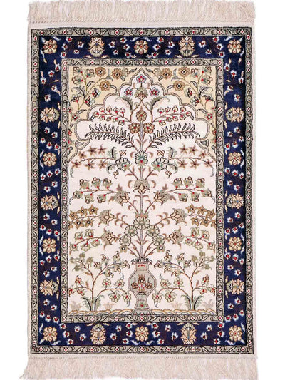 Seda chinesa Tapete 62x90cm - Tapete Oriental