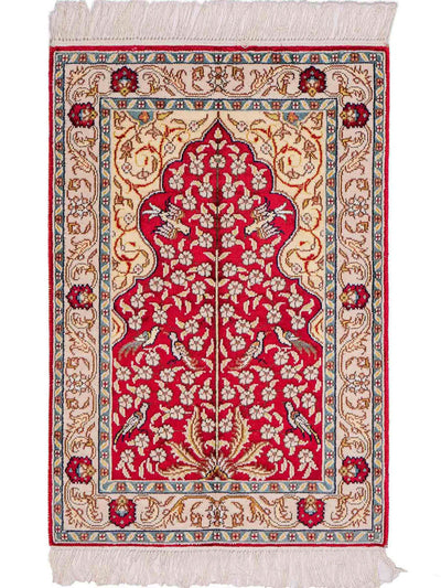 Seda chinesa Tapete 58x89cm - Tapete Oriental