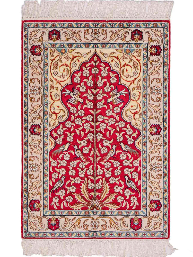 Seda chinesa Tapete 58x89cm - Tapete Oriental