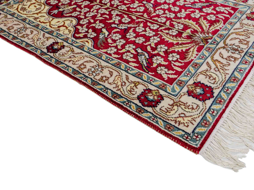 Seda chinesa Tapete 58x89cm - Tapete Oriental