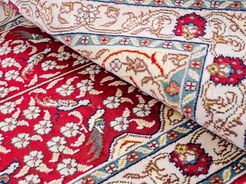 Seda chinesa Tapete 58x89cm - Tapete Oriental