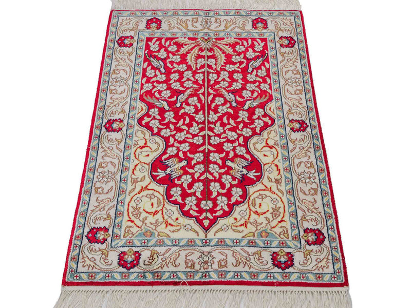 Seda chinesa Tapete 58x89cm - Tapete Oriental