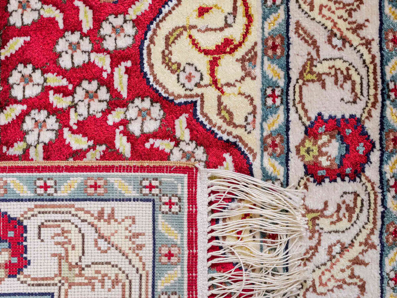 Seda chinesa Tapete 58x89cm - Tapete Oriental
