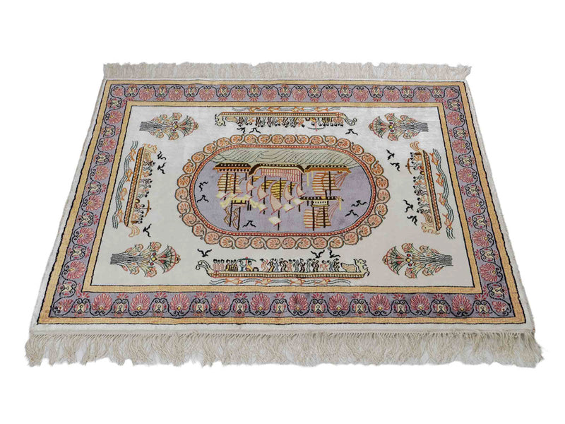 China Seide Teppich 121x95cm - Orientteppich