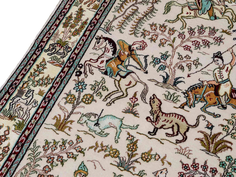 China Seide Teppich 150x88cm - Orientteppich