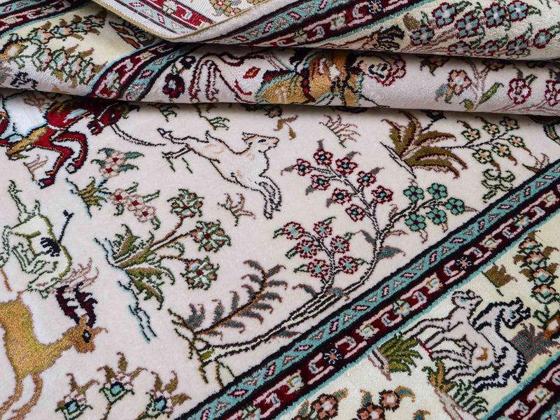 China Seide Teppich 150x88cm - Orientteppich