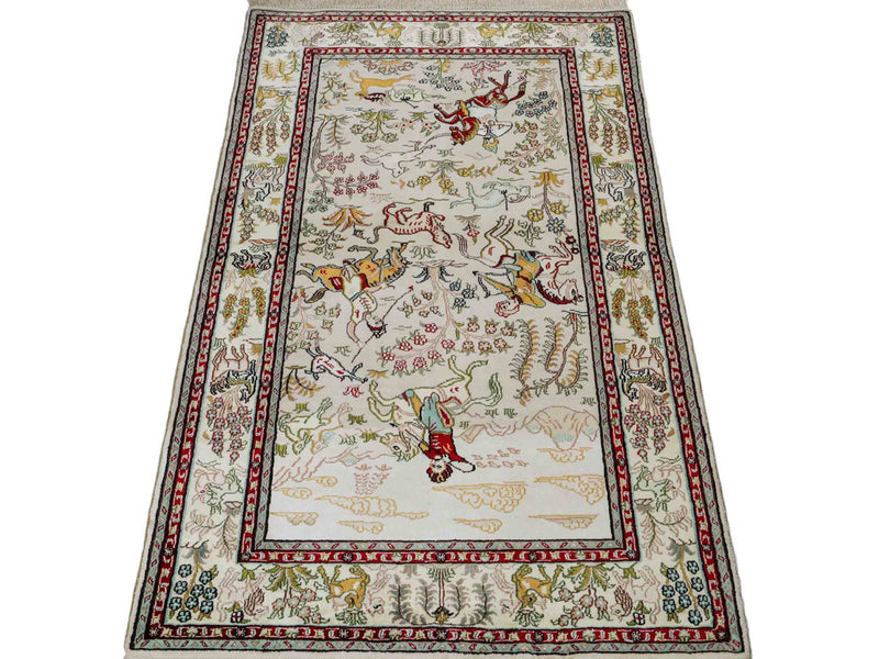 China Seide Teppich 150x88cm - Orientteppich