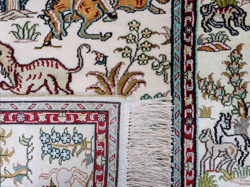 China Seide Teppich 150x88cm - Orientteppich