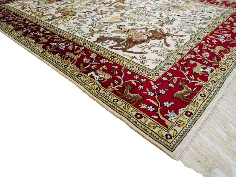 China Seide Teppich 180x123cm - Orientteppich