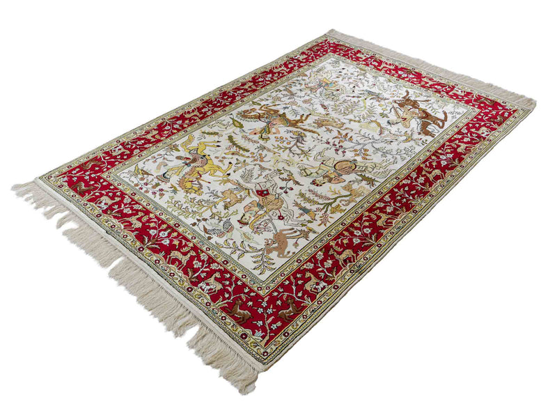 China Seide Teppich 180x123cm - Orientteppich