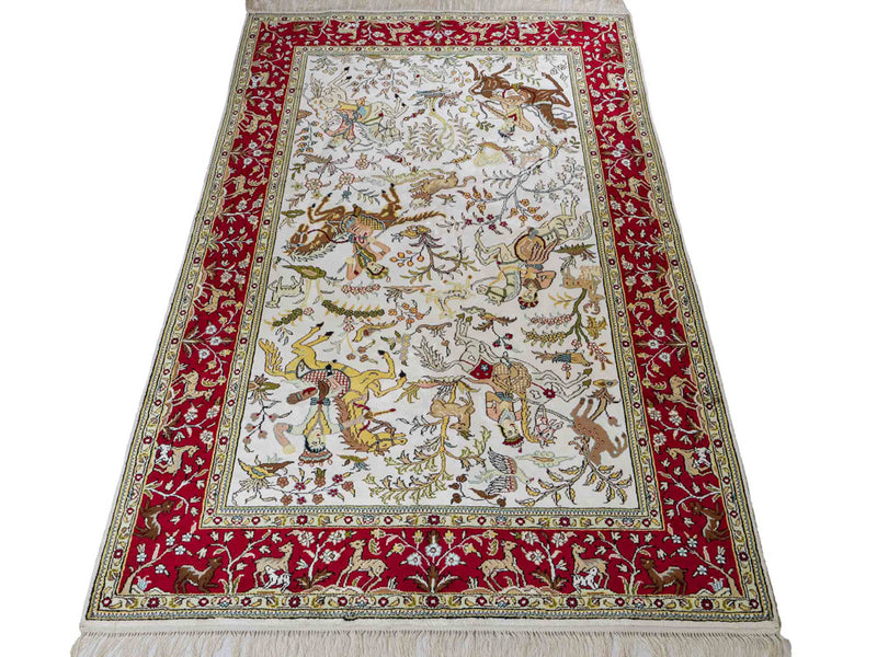 China Seide Teppich 180x123cm - Orientteppich