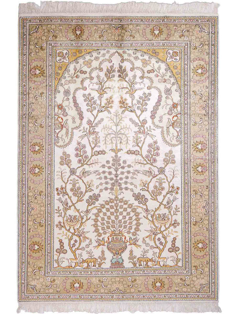 China Seide Teppich 183x124cm - Orientteppich
