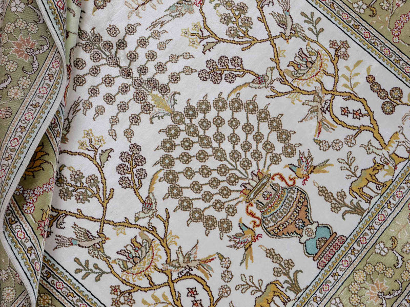 China Seide Teppich 183x124cm - Orientteppich