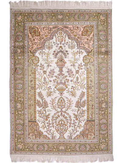 Seda chinesa Tapete 123x181cm - Tapete Oriental