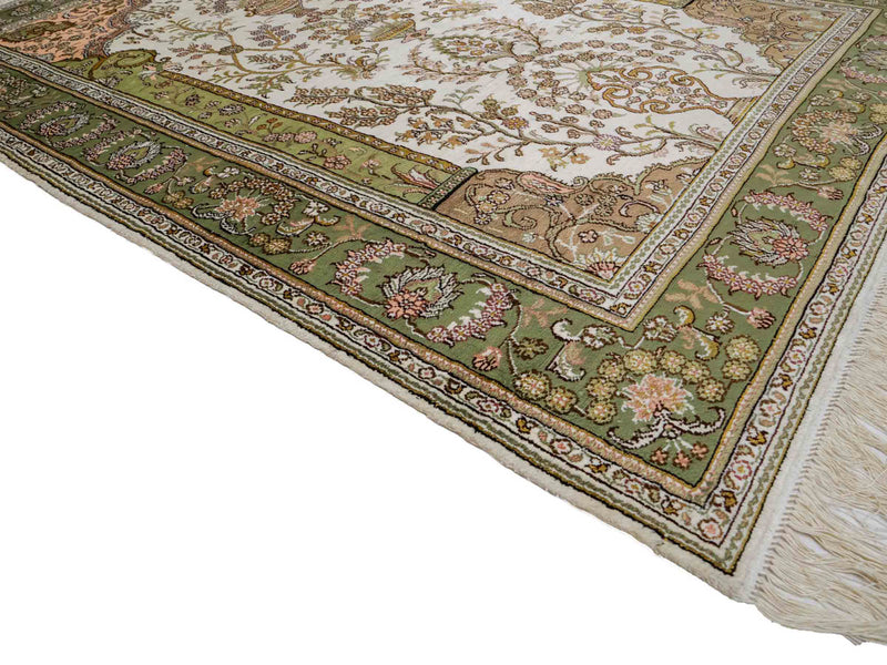 China Seide Teppich 181x123cm - Orientteppich
