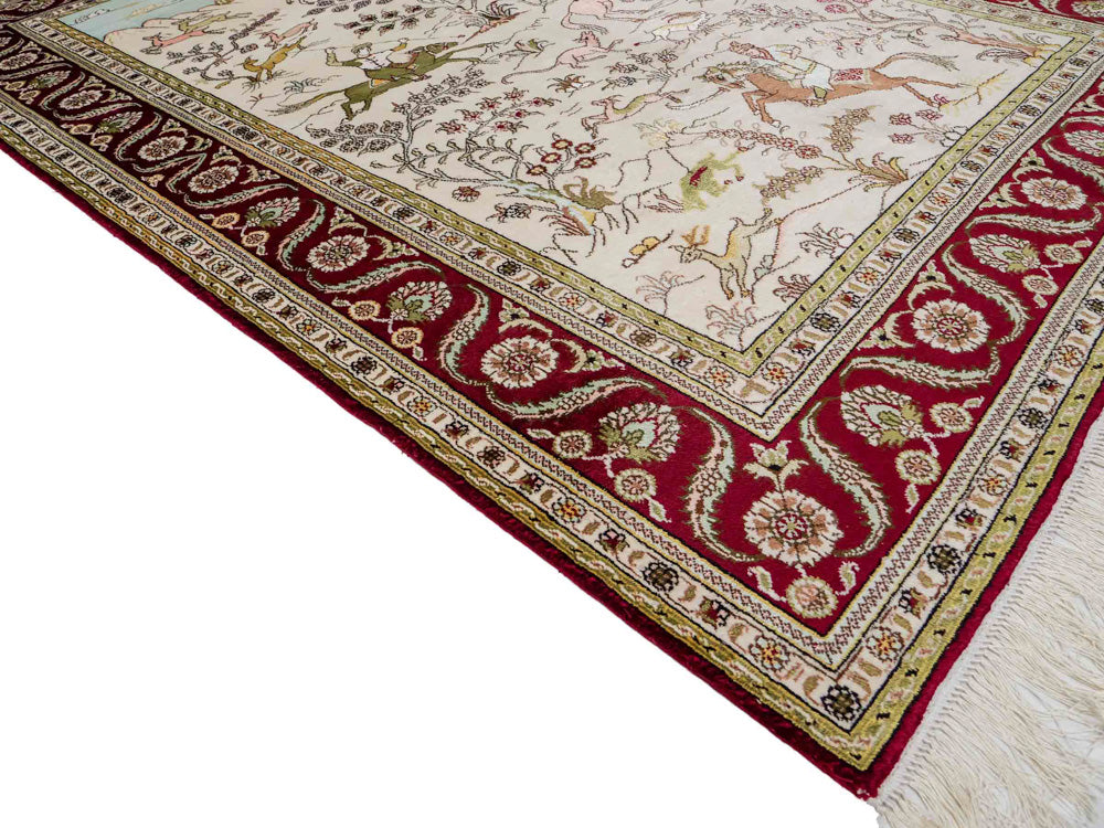 China Seide Teppich 183x125cm - Orientteppich