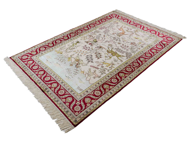China Seide Teppich 183x125cm - Orientteppich
