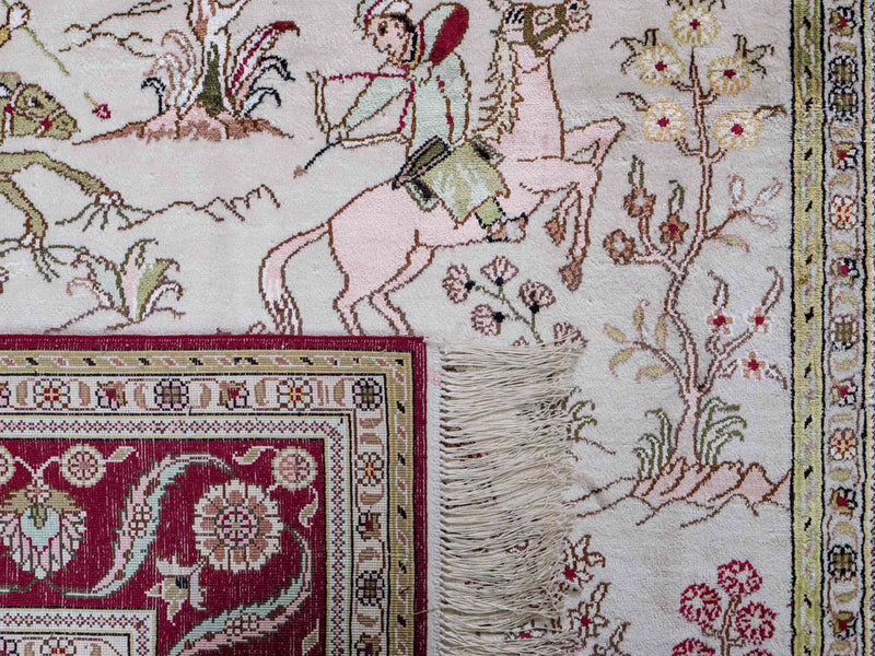China Seide Teppich 183x125cm - Orientteppich