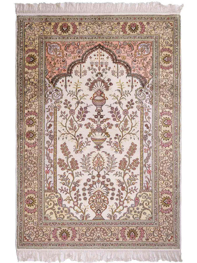 Seda chinesa Tapete 124x179cm - Tapete Oriental