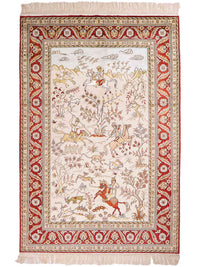 China Seide Teppich 193x121cm - Orientteppich – product image