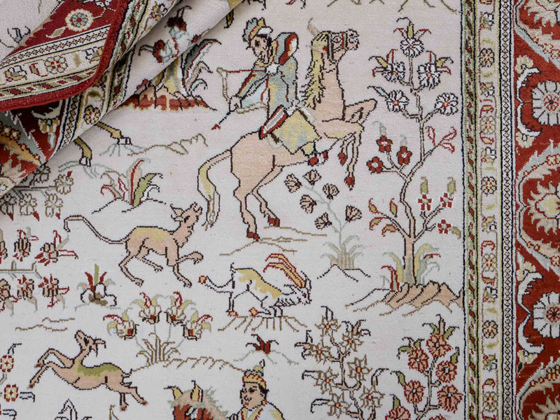 China Seide Teppich 193x121cm - Orientteppich