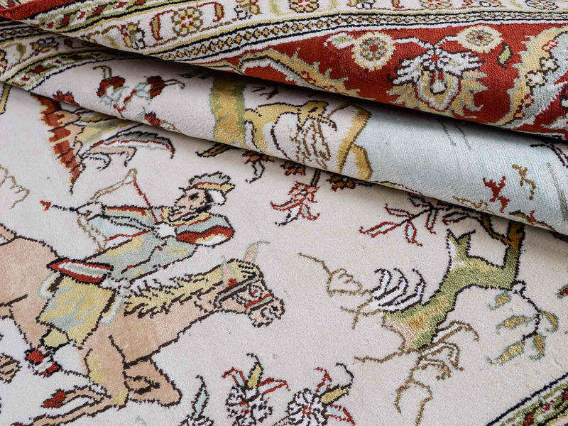China Seide Teppich 193x121cm - Orientteppich