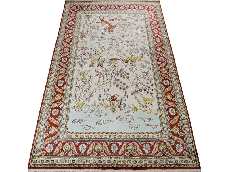 China Seide Teppich 193x121cm - Orientteppich